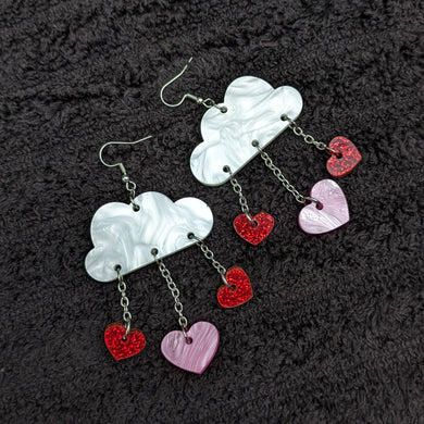 Heart Cloud Earrings