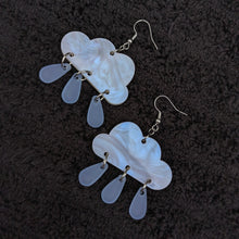 Load image into Gallery viewer, Pearly Cloud Earrings