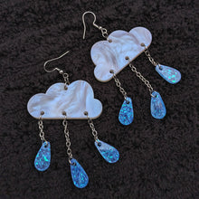 Load image into Gallery viewer, Pearly Cloud Earrings