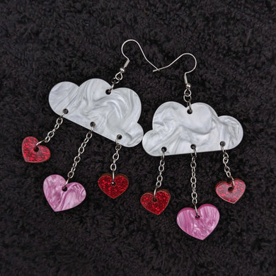 Heart Cloud Earrings