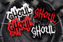 Load image into Gallery viewer, Ghoul Acrylic Necklace