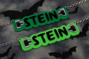 Frankenstein Acrylic Necklace