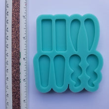 Load image into Gallery viewer, Statement Stud Earring Palette Mold