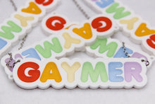 Load image into Gallery viewer, Gaymer Acrylic Necklace