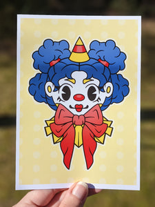5x7" Rubber Hose Clown