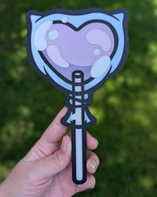 Load image into Gallery viewer, Purple Heart Lollipop Acrylic Wall Art