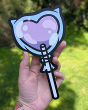 Load image into Gallery viewer, Purple Heart Lollipop Acrylic Wall Art