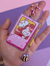 Load image into Gallery viewer, Lazy in Space Keychain &amp; Charm