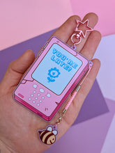 Load image into Gallery viewer, Lazy in Space Keychain &amp; Charm