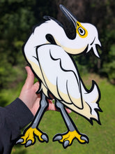 Load image into Gallery viewer, Snowy Egret Acrylic Art
