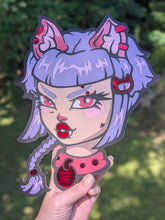Load image into Gallery viewer, Cat Girl Acrylic Art