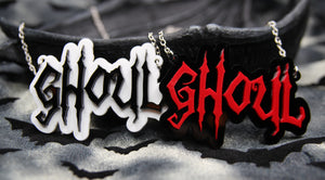 Ghoul Acrylic Necklace