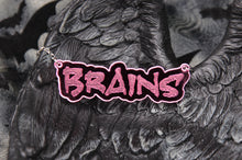 Load image into Gallery viewer, Brains Acrylic Necklace