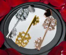 Load image into Gallery viewer, Shiny Key Earrings