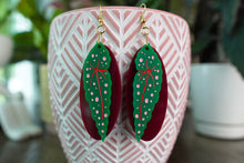 Load image into Gallery viewer, Begonia Acrylic Earrings