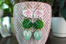 Load image into Gallery viewer, House Plant Leaves Acrylic Earrings