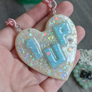 Gamer Resin Necklace