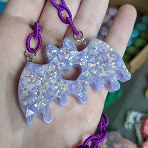 Batty Resin Necklace