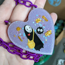 Load image into Gallery viewer, No Face Resin Necklace