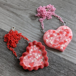 Valentine Resin Necklace